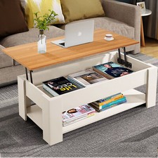 Wooden Coffee Table With