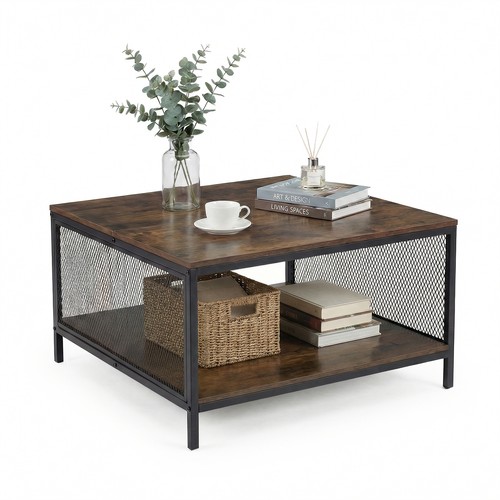 Square coffee table tier - coffee,