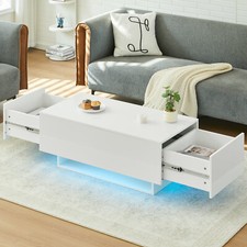 High Gloss LED Coffee Table