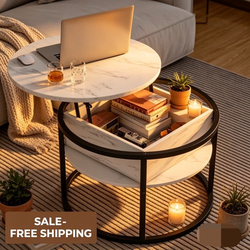 Modern lift top coffee table - modern, lift-top