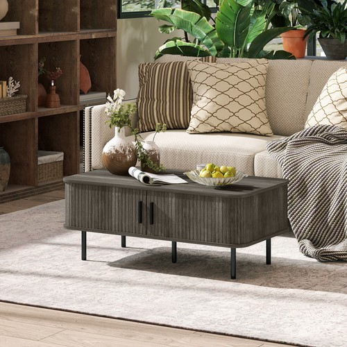 Coffee table with storage and - table,