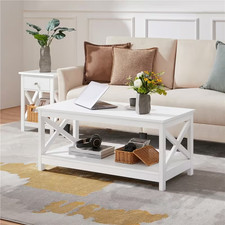 2-Tier Coffee Table with