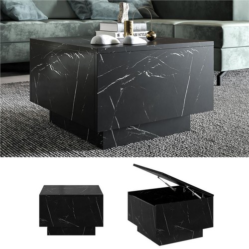 Marble coffee table with - table,