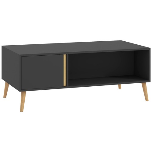 Homcom coffee table modern - coffee,