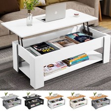Wooden Coffee Table With