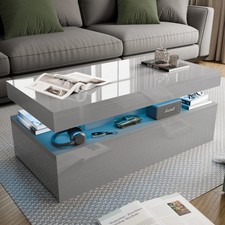 High Gloss LED Coffee Table