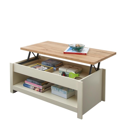 Cream coffee modern table - cream,