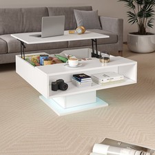 LED Coffee Table With Large
