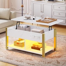Wooden Coffee Table With